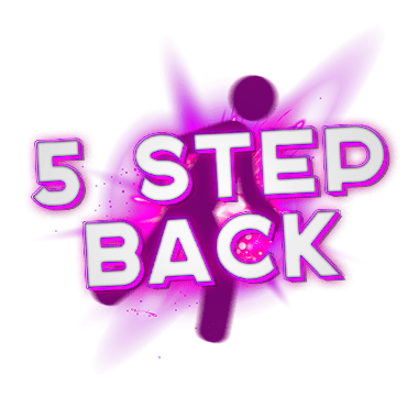 5 step back